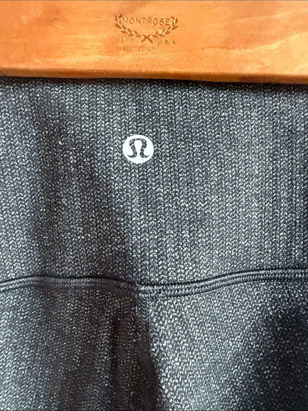 Lululemon High-Waist Heathered Gray Leggings